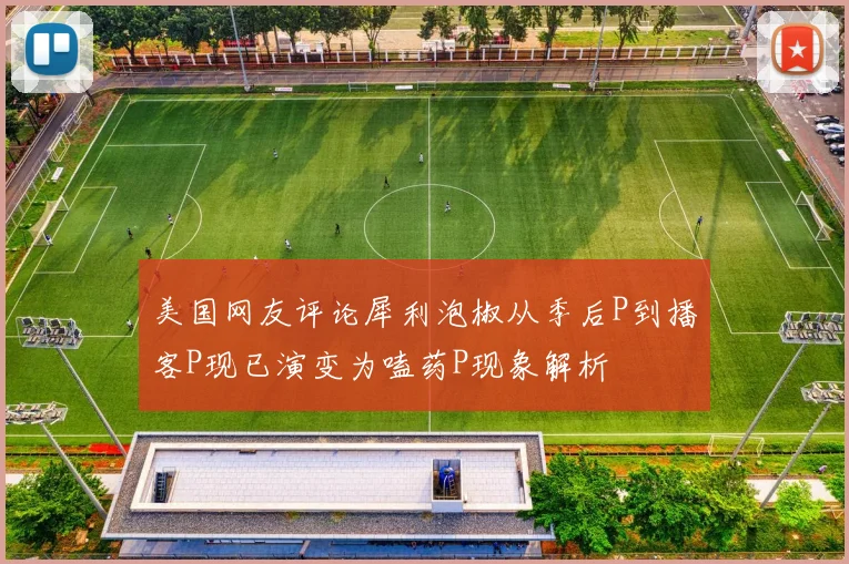 美国网友评论犀利泡椒从季后P到播客P现已演变为嗑药P现象解析