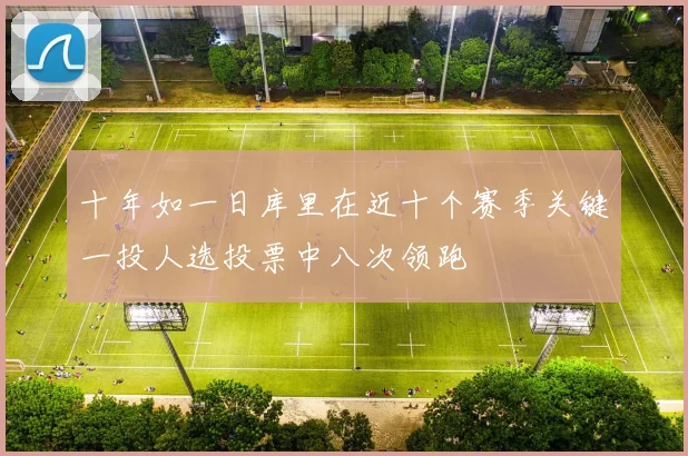 十年如一日库里在近十个赛季关键一投人选投票中八次领跑